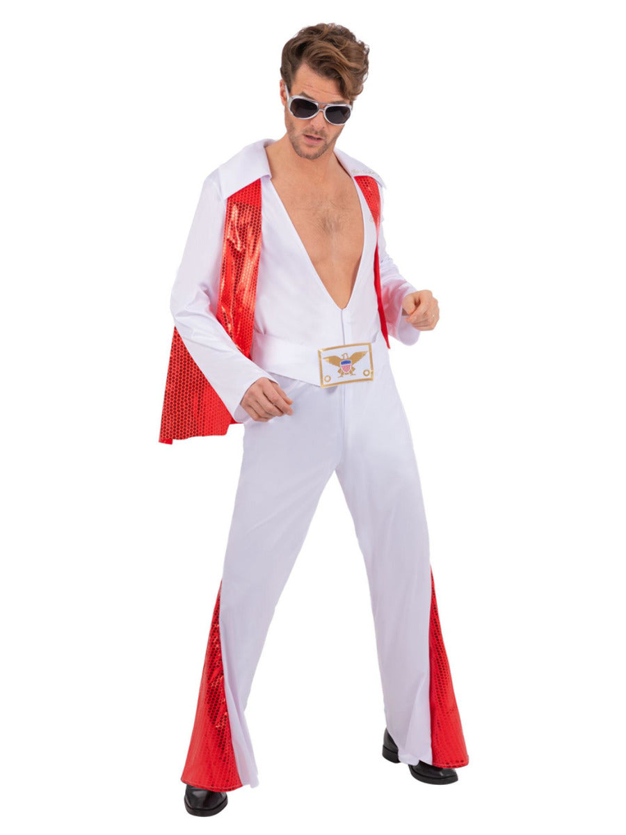 Elvis White Jumpsuit - 4
