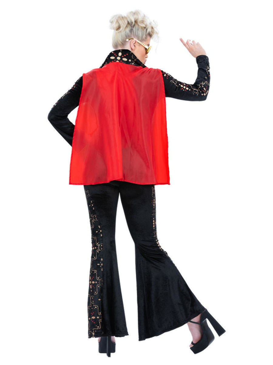 Elvis Black Rhinestone Costume - 3
