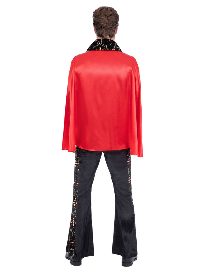 Elvis Black Rhinestone Costume - 3