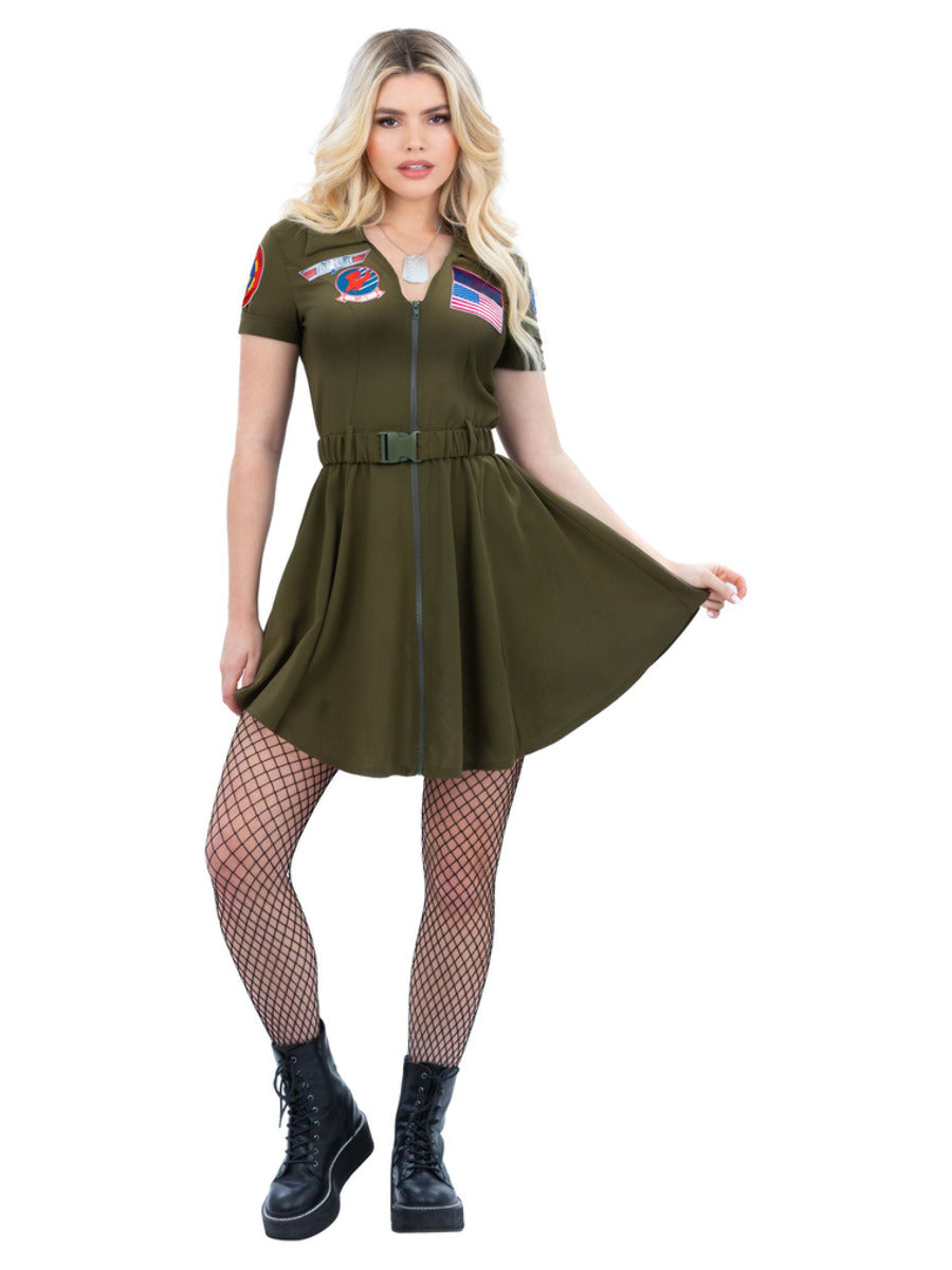 Top Gun Ladies A-Line Dress - 5