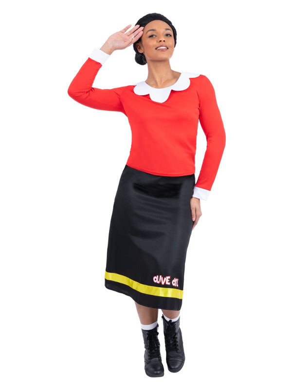Popeye Olive Oyl Costume, Adult - 2
