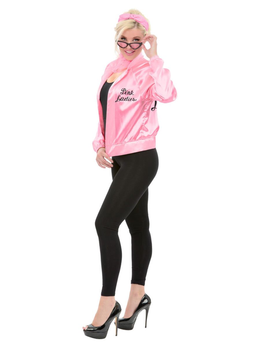 Grease Pink Ladies Jacket with Accessories - 4