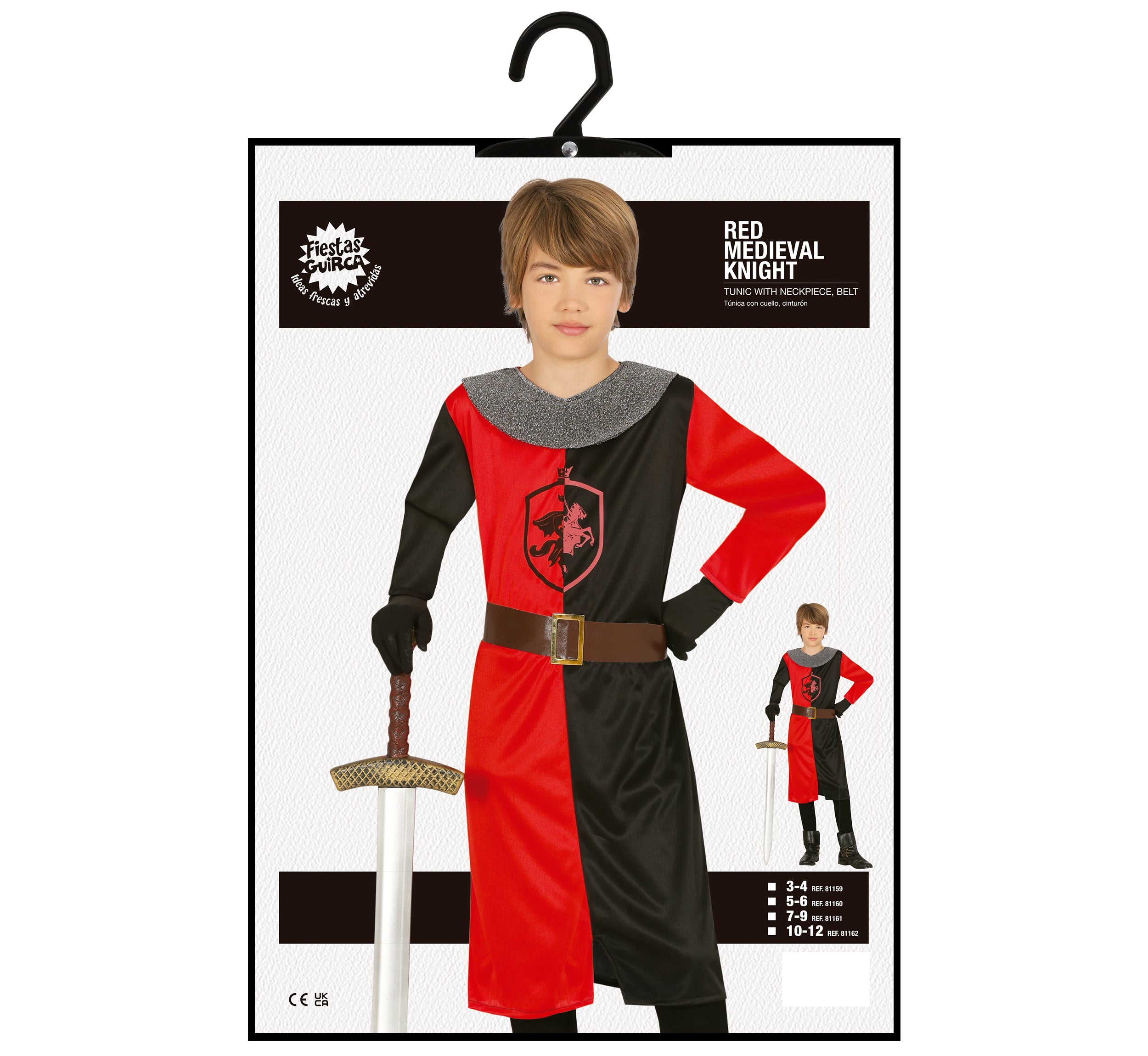 RED MEDIEVAL KNIGHT