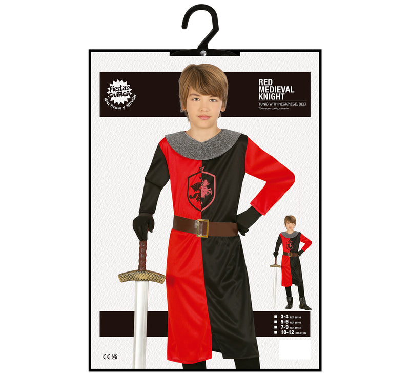 RED MEDIEVAL KNIGHT