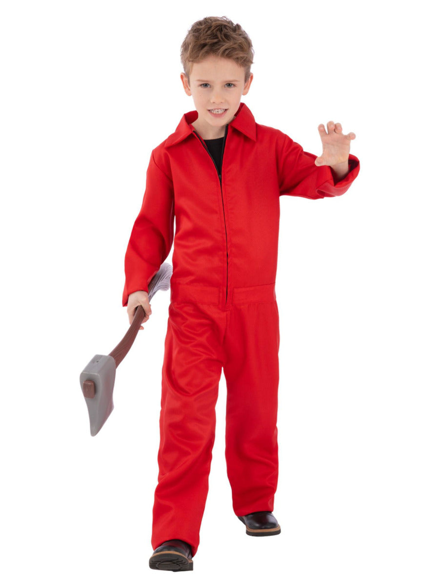 Red Boiler Suit Costume - 5