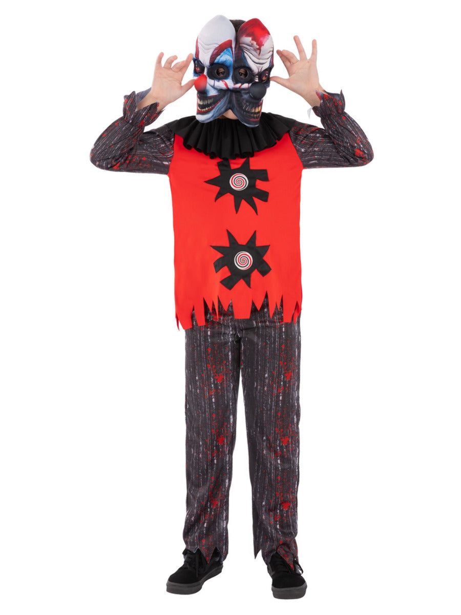 2 Headed Chuckles The Clown Costume - 5