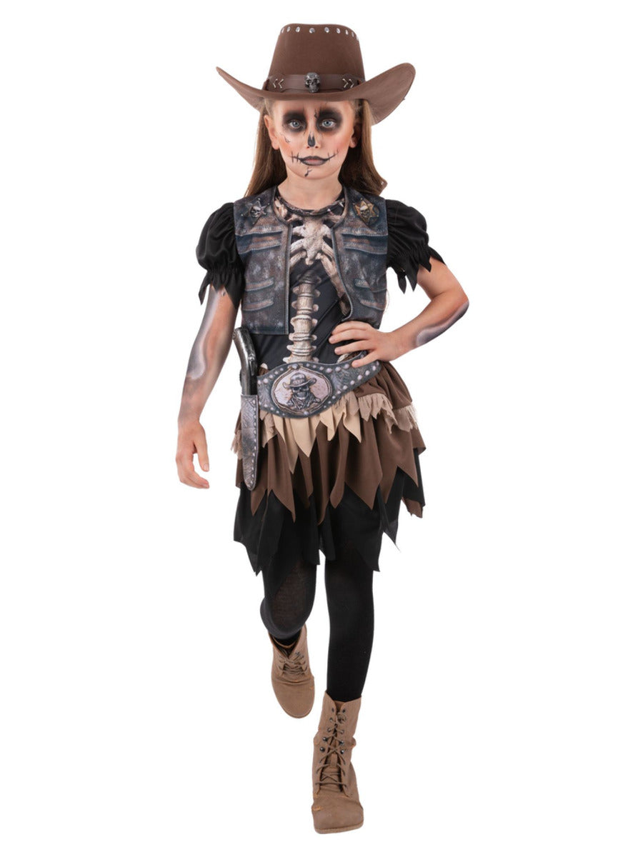 Skeleton Cowgirl Costume - 1