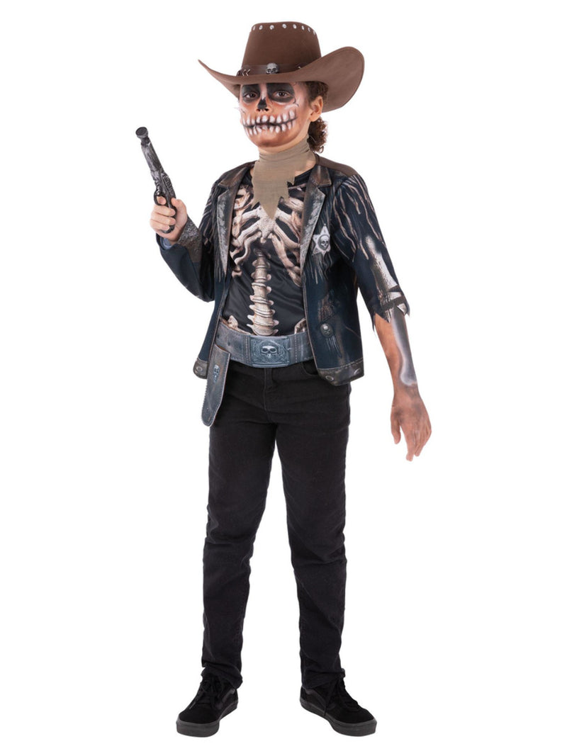 Skeleton Cowboy Costume - 1