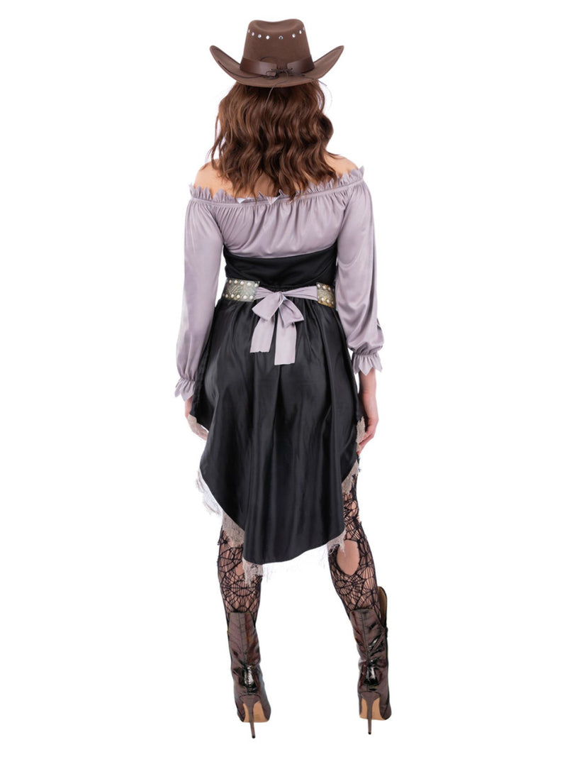 Skeleton Saloon Girl Costume - 3