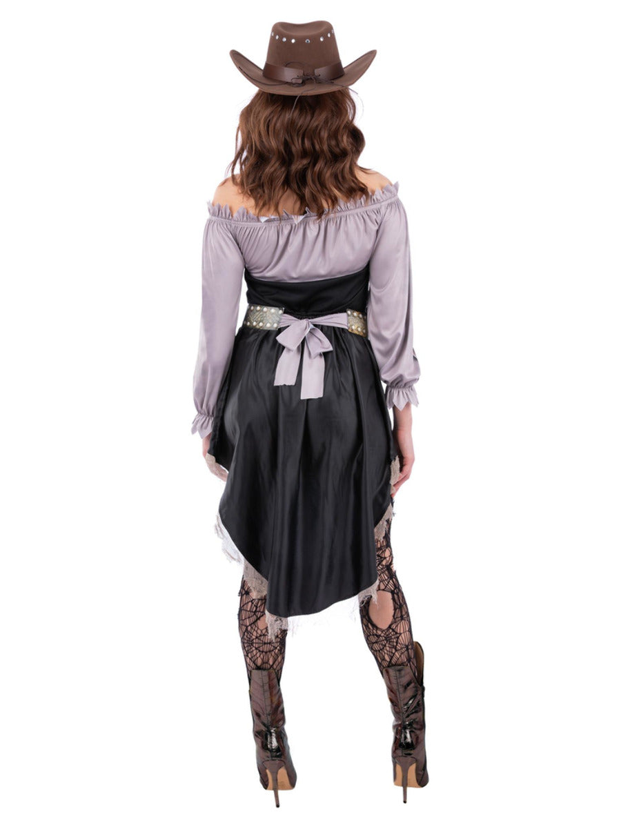 Skeleton Saloon Girl Costume - 3