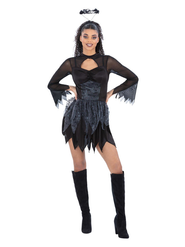 Fallen Dark Angel Costume - 2