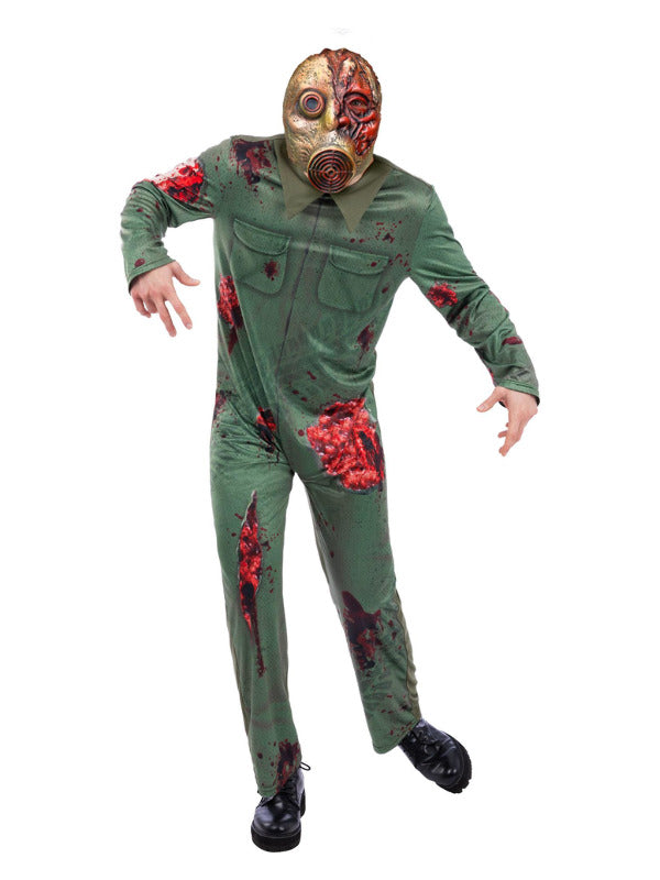 Revenge Killer Gas Mask Zombie Costume - 2