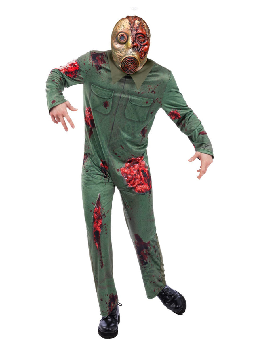 Revenge Killer Gas Mask Zombie Costume - 1