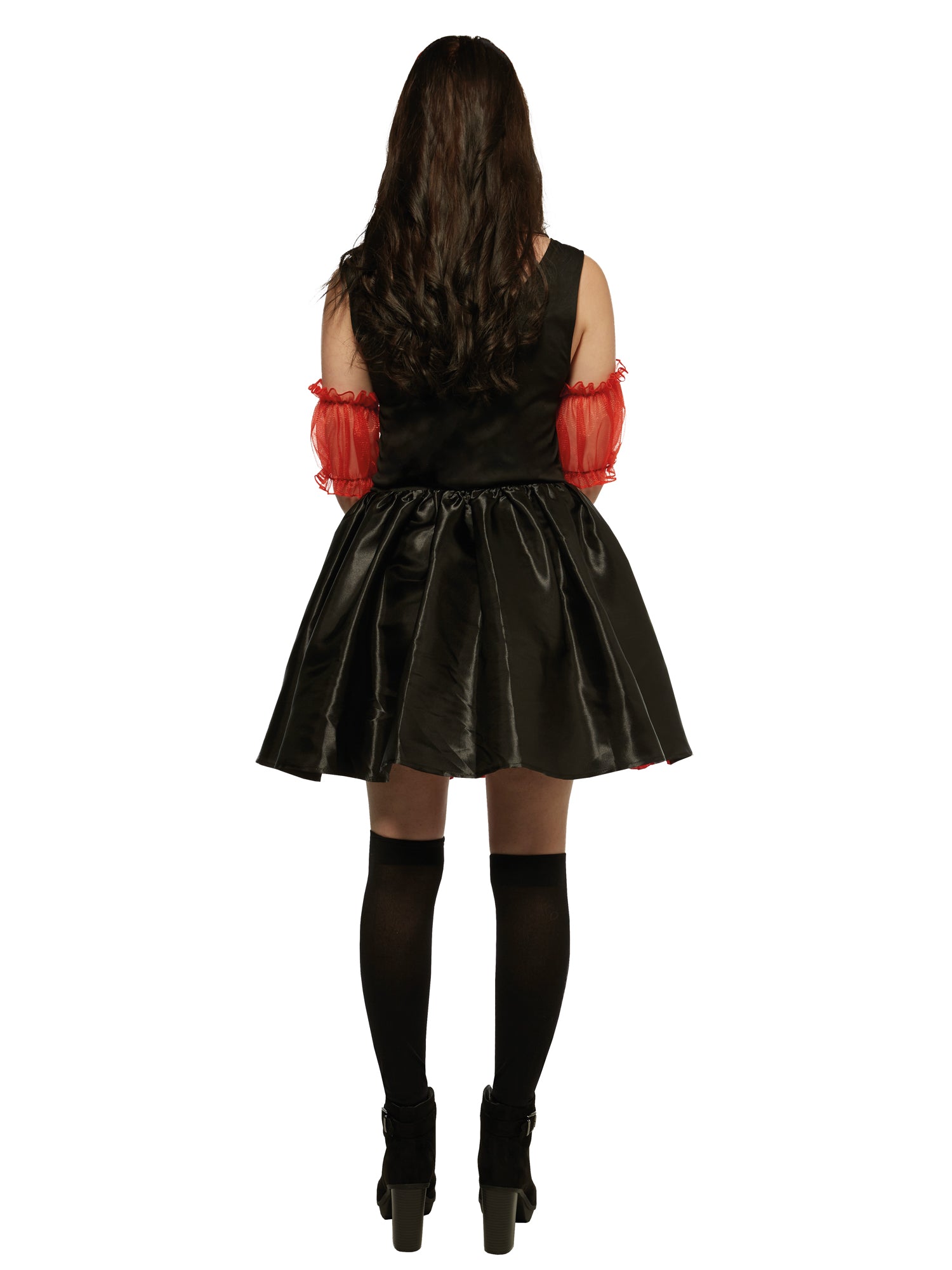 RED ROSE DAY OF THE DEAD COSTUME - WOMENS