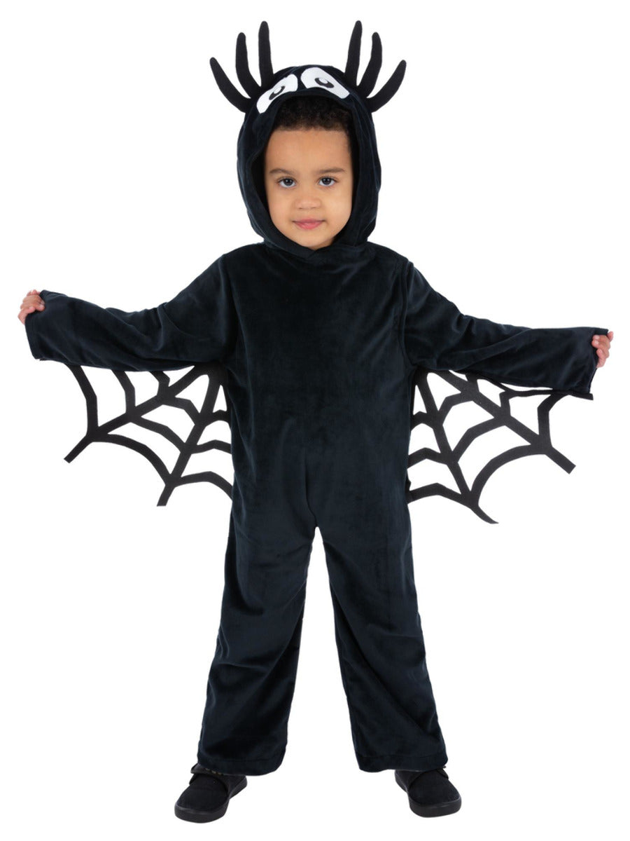 Toddler Spider Costume, Black - 3