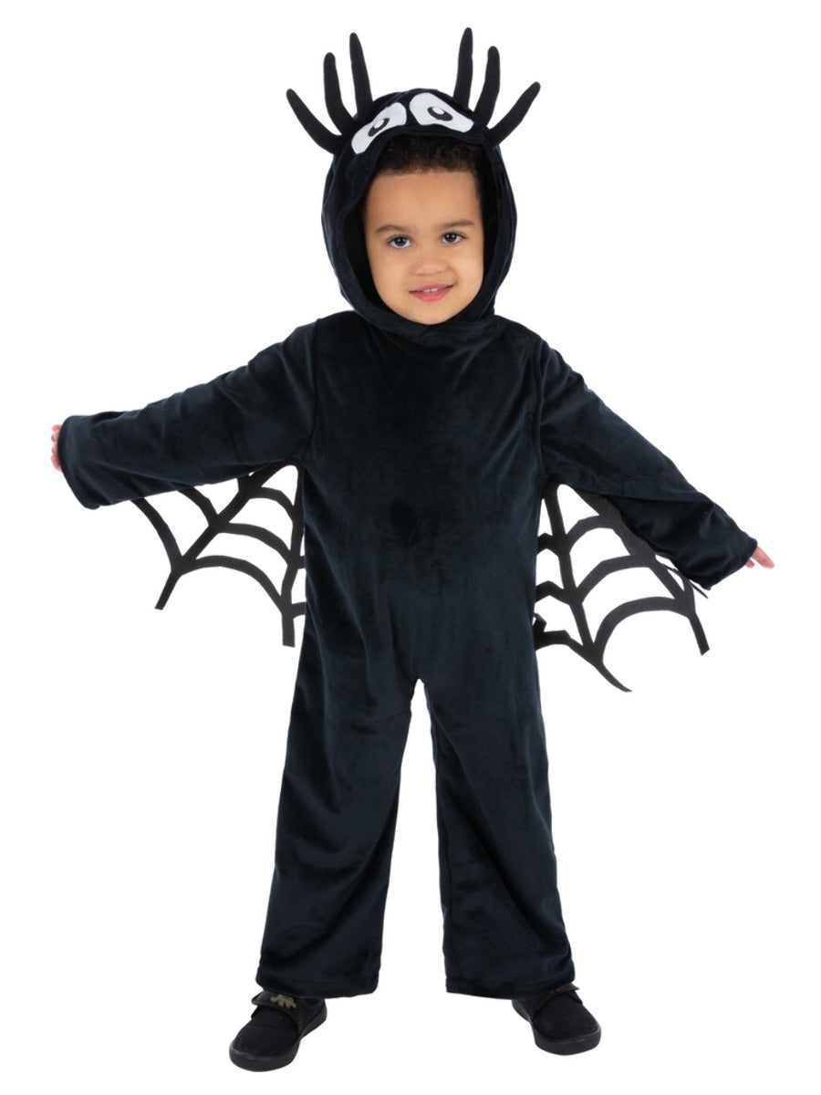 Toddler Spider Costume, Black - 1
