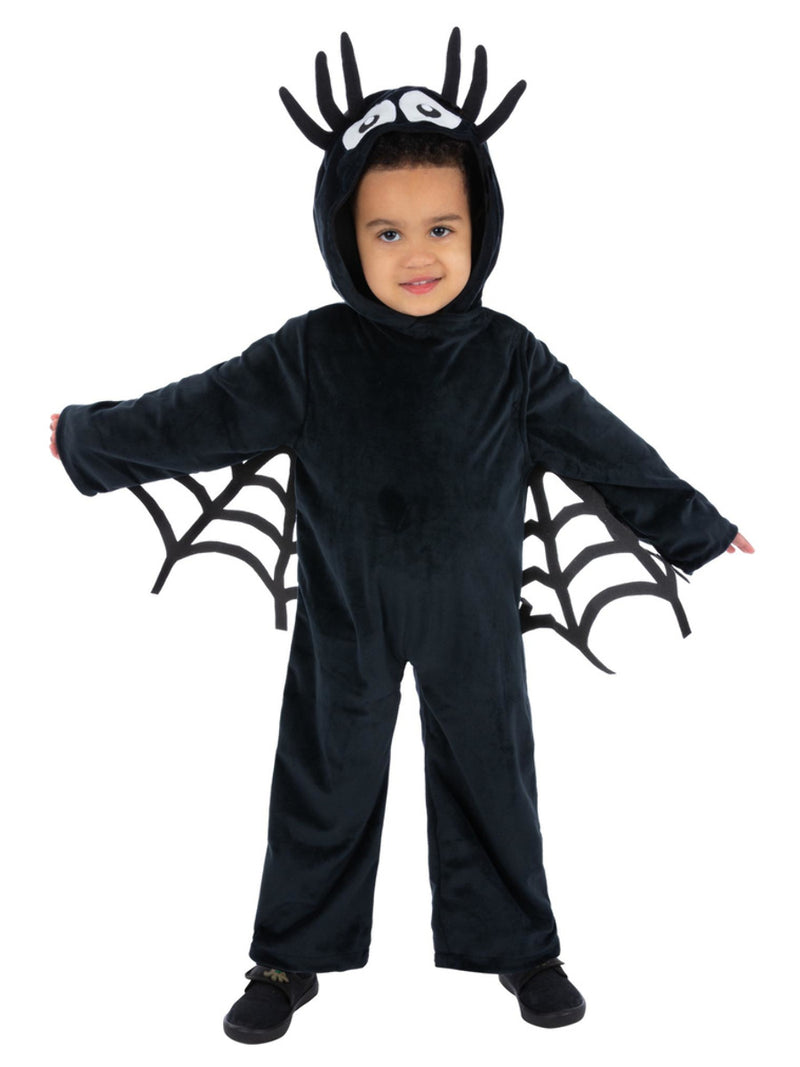 Toddler Spider Costume, Black - 1