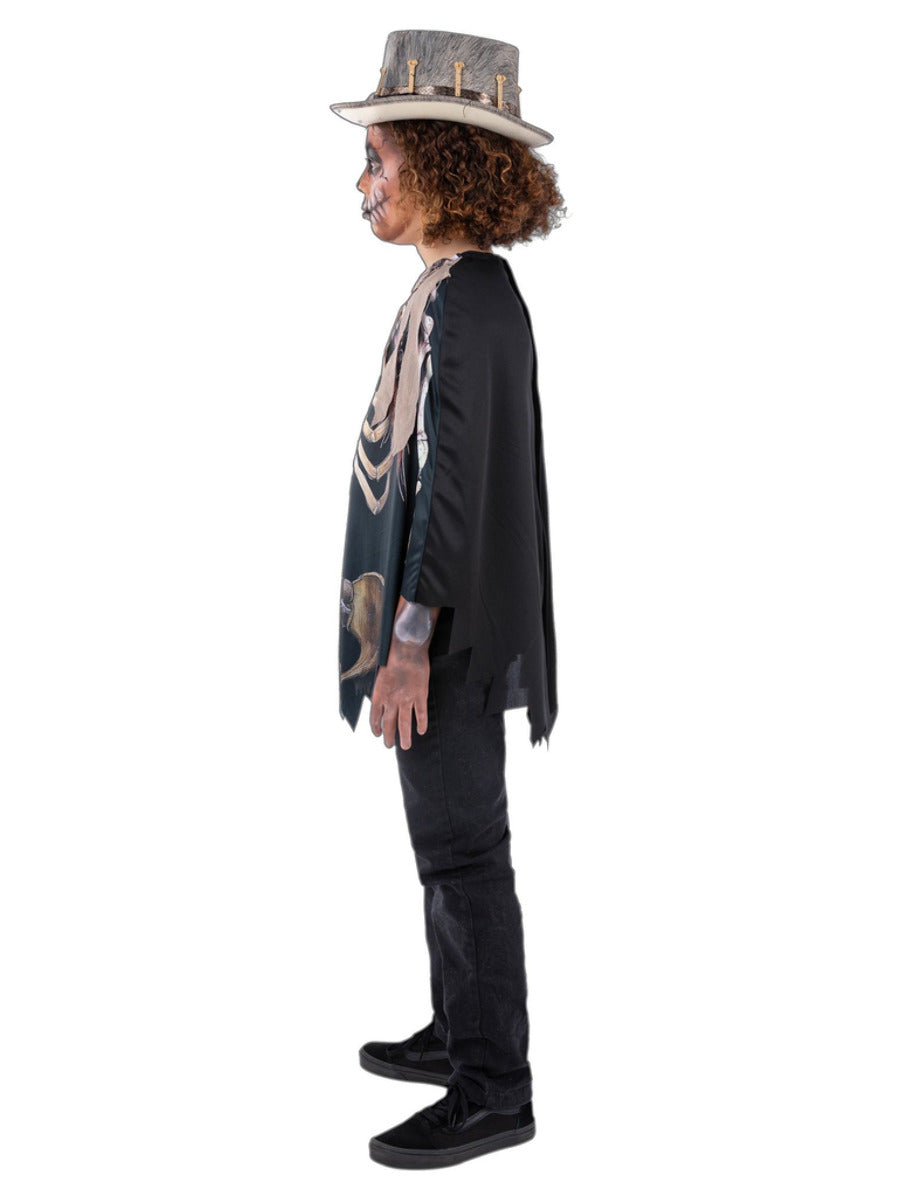 Voodoo Witch Doctor Poncho, Kids - 4