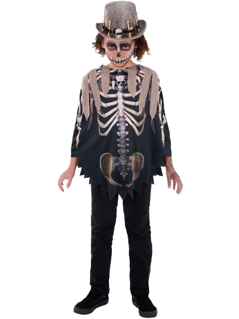 Voodoo Witch Doctor Poncho, Kids 1