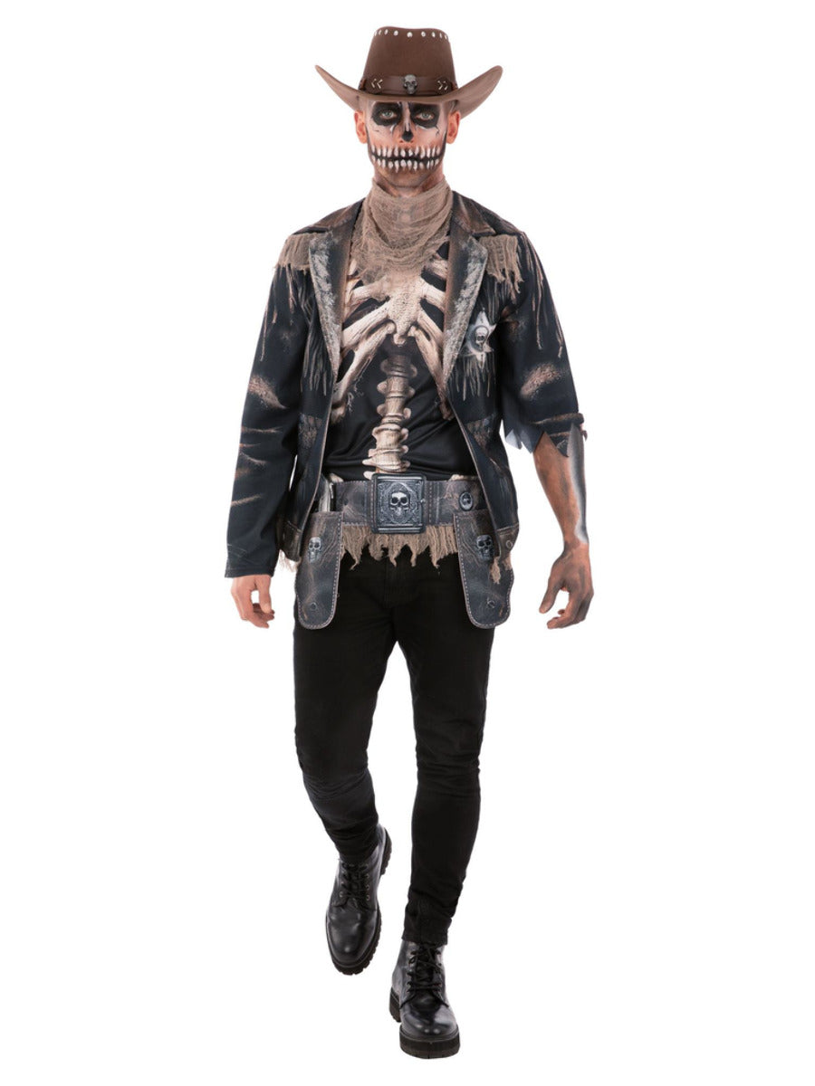 Skeleton Outlaw Costume - 5