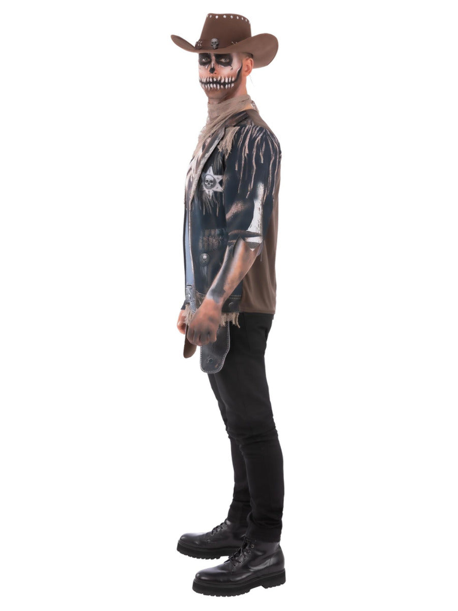 Skeleton Outlaw Costume - 4
