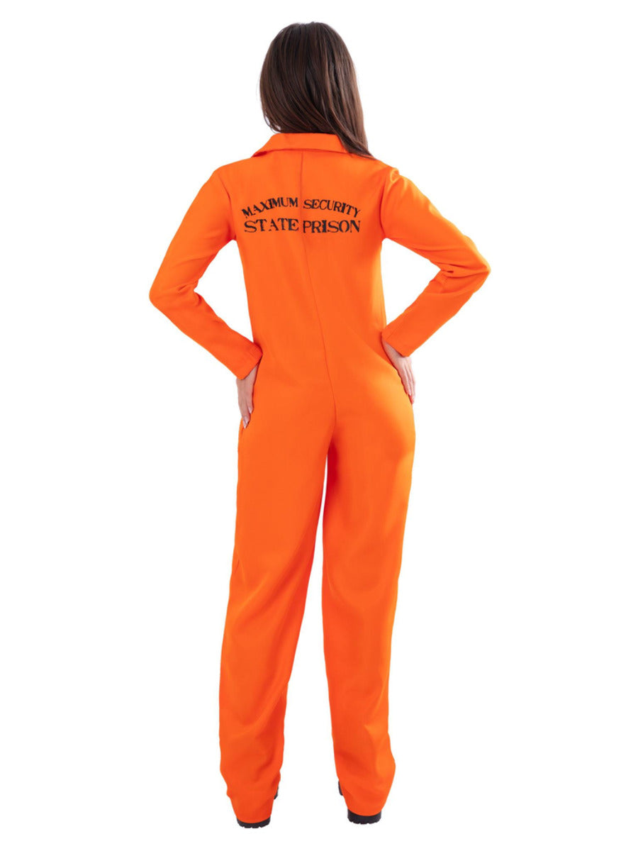 Escaped Prisoner Costume, Orange - 3