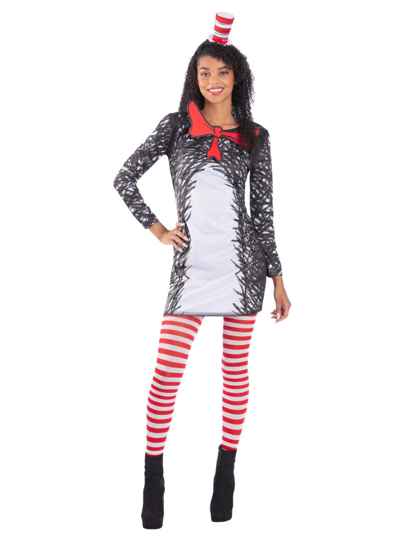 Dr Seuss Cat in the Hat Ladies Costume - 1