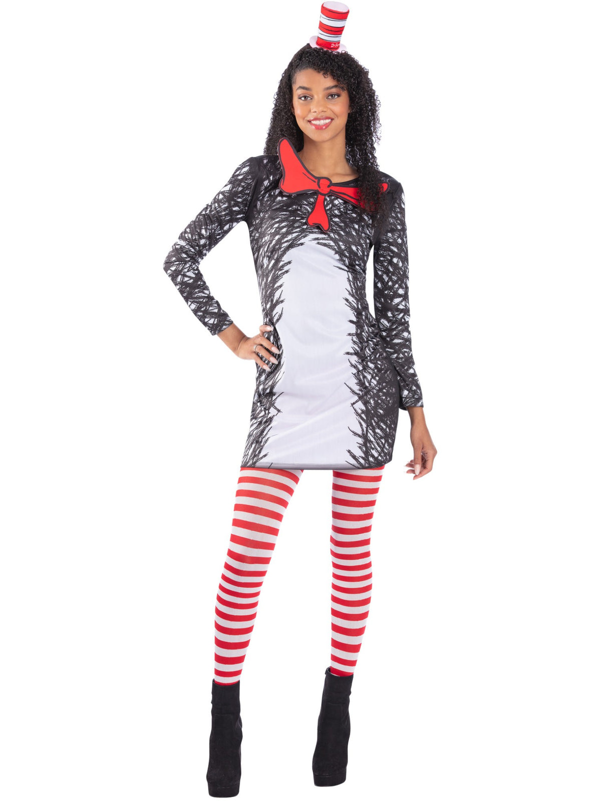 Dr Seuss Cat in the Hat Ladies Costume 1