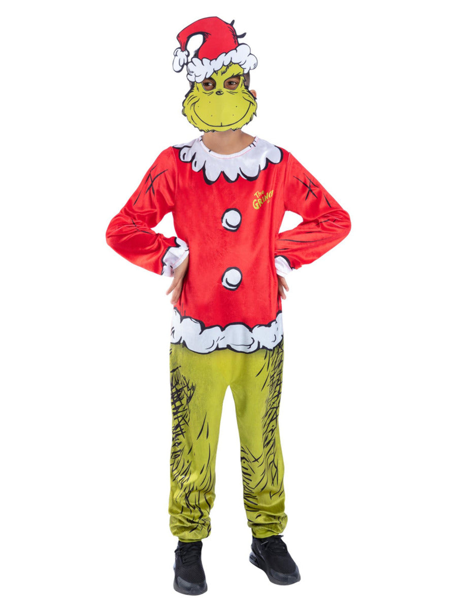 Dr Seuss The Grinch Santa Costume - 1