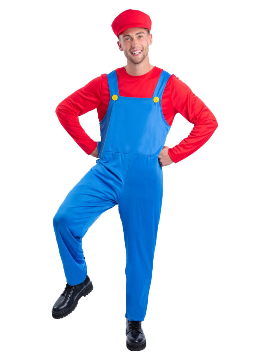 Red Plumber Costume - 1