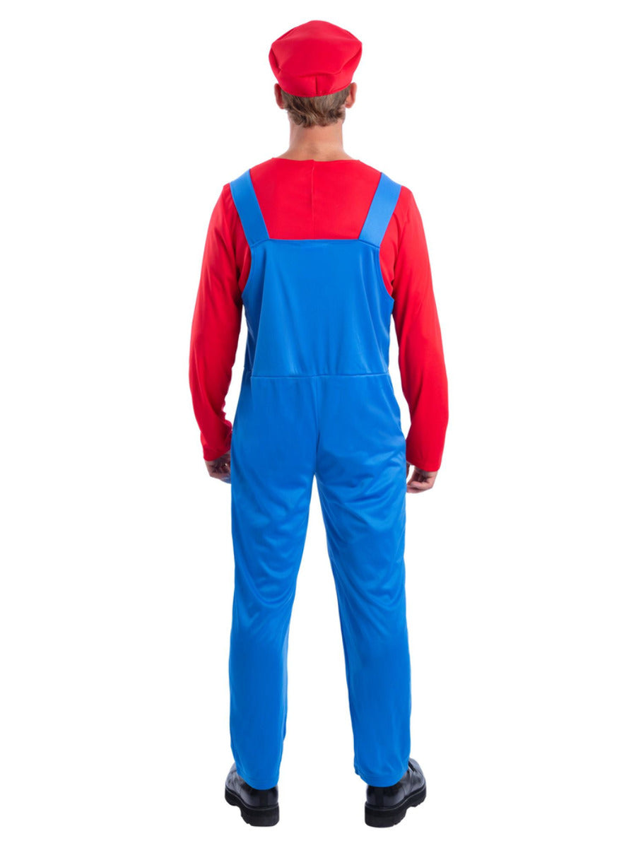 Red Plumber Costume - 3