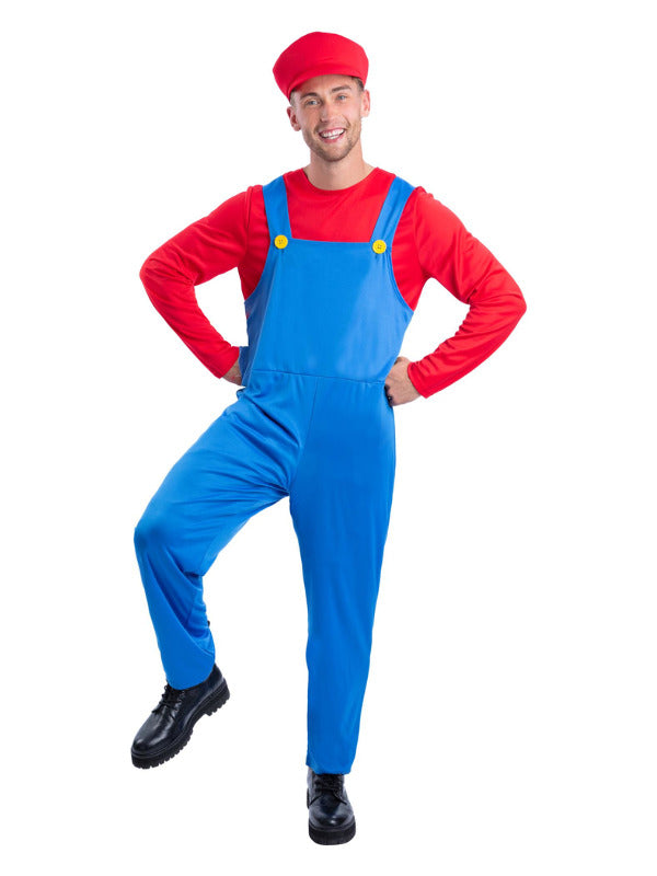 Red Plumber Costume - 2
