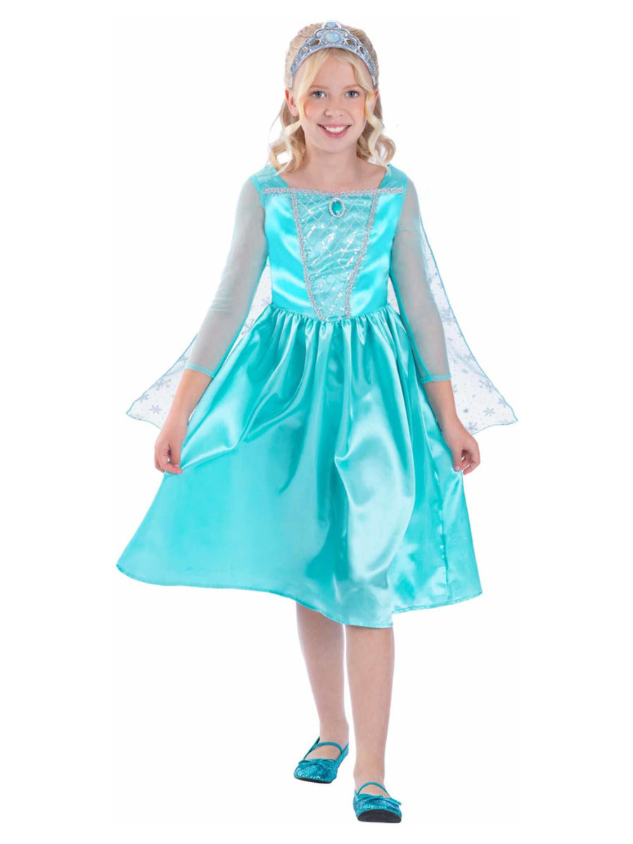 Ice Princess Costume, Blue - 5