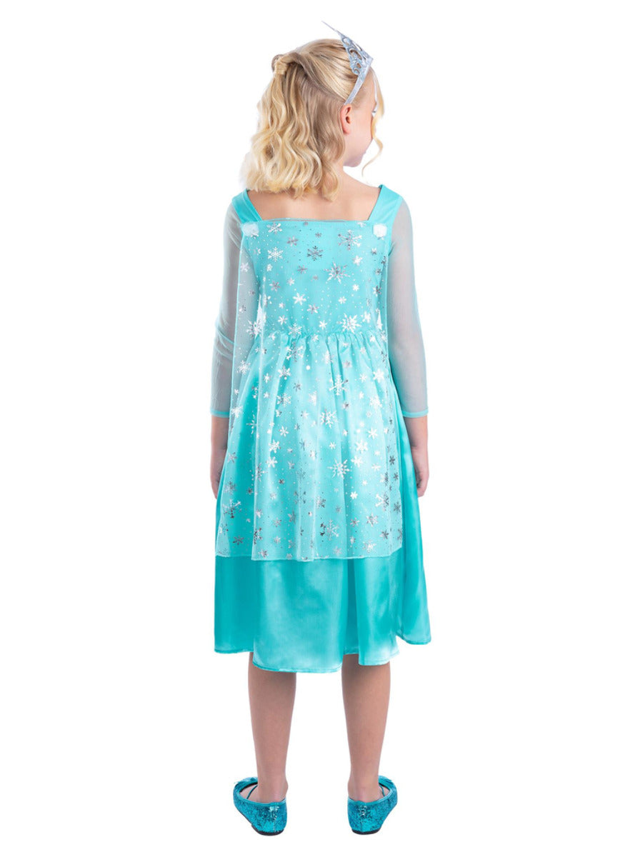 Ice Princess Costume, Blue - 3