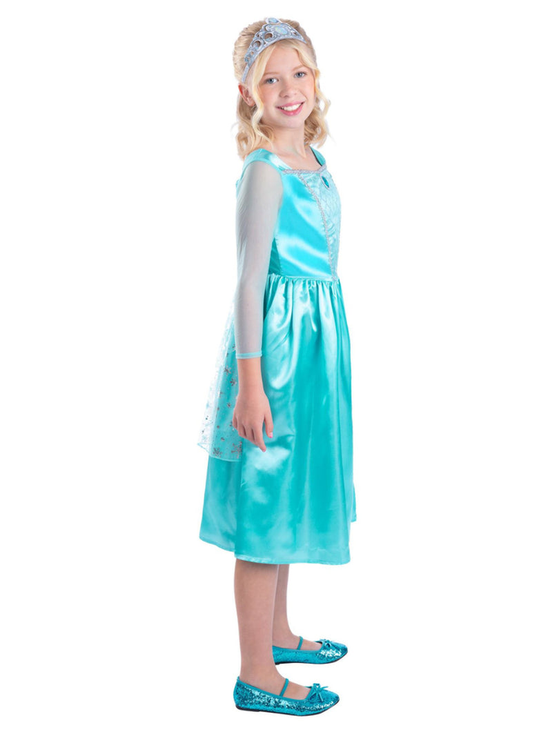 Ice Princess Costume, Blue - 4