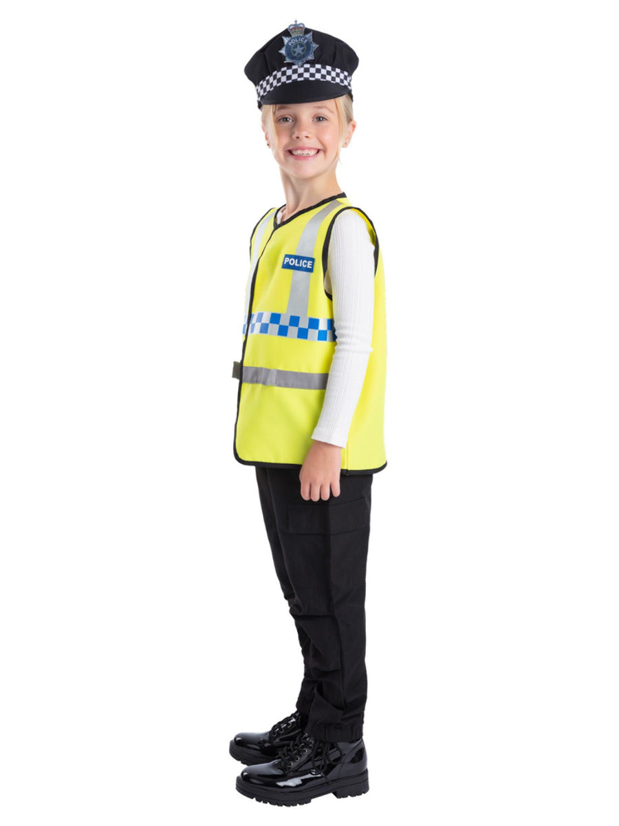 UK Police Kit with Vest, Hat & 5 Toy Accessories: - 4