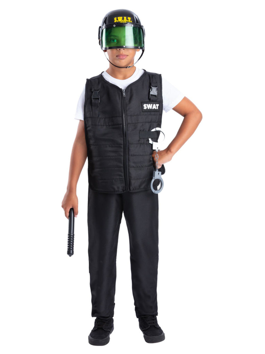 Swat Costume, with Vest, Hat & 4 Piece Toy  - 1