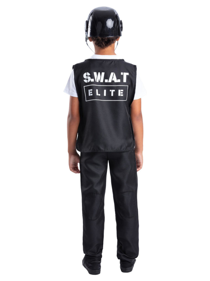 Swat Costume, with Vest, Hat & 4 Piece Toy  - 3