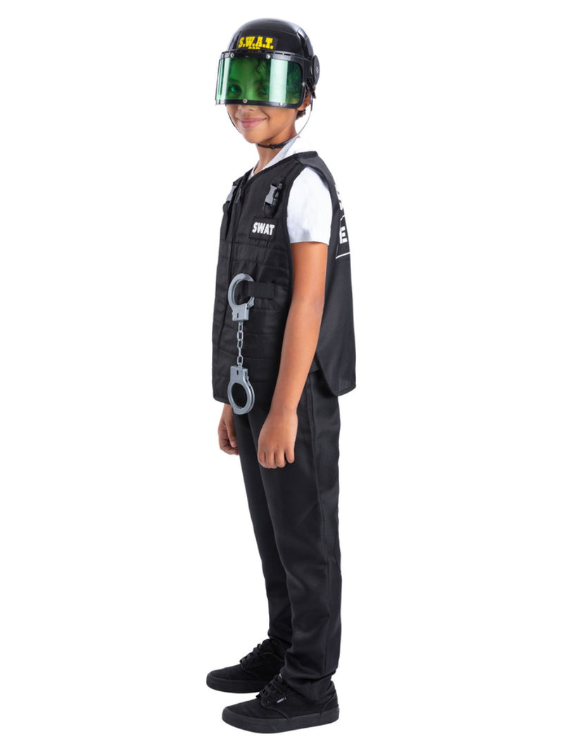 Swat Costume, with Vest, Hat & 4 Piece Toy  - 4
