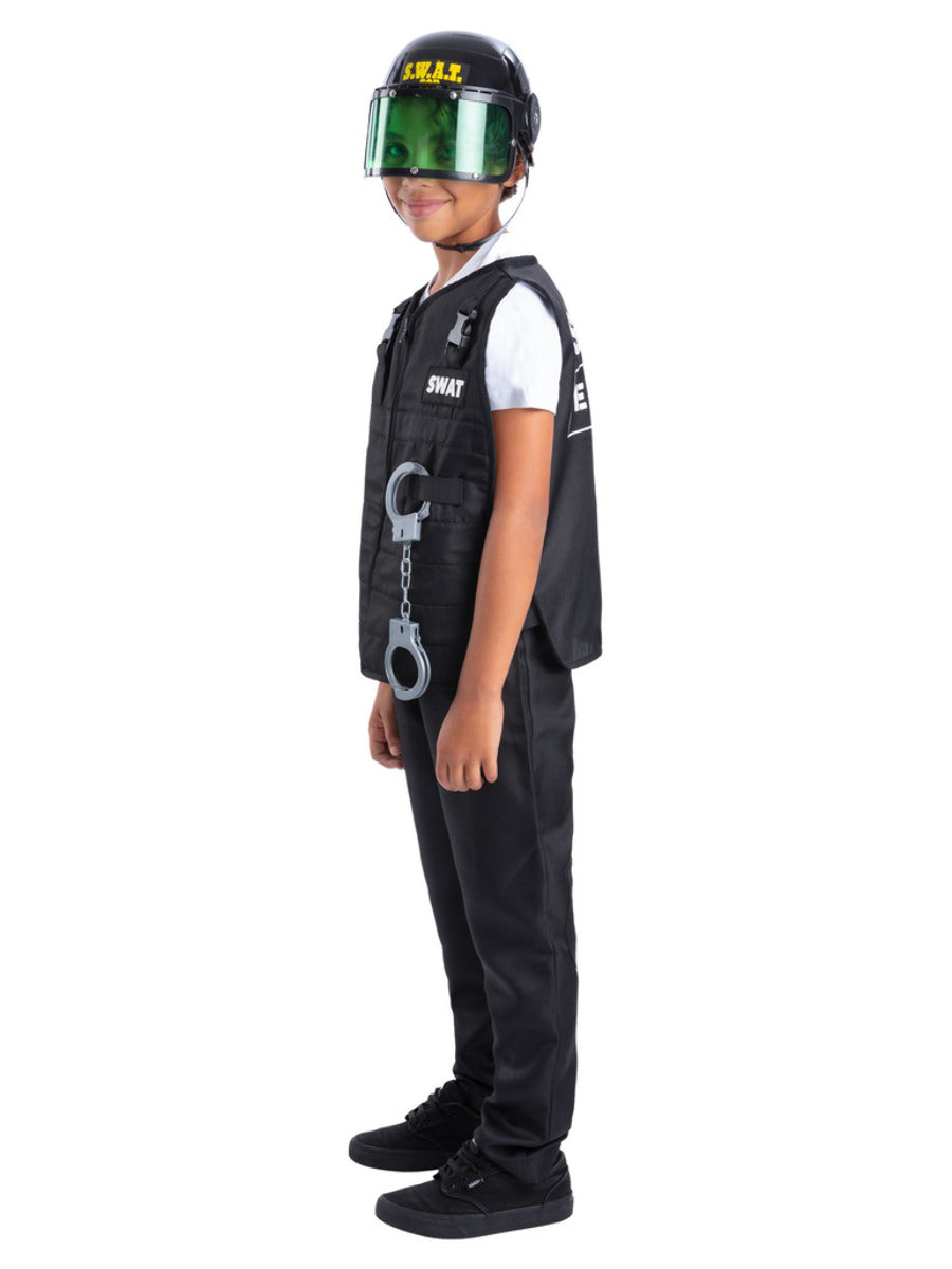 Swat Costume, with Vest, Hat & 4 Piece Toy  - 4