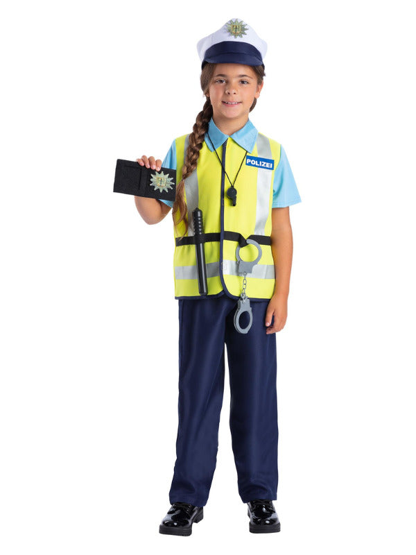 German Polizei Kit, with Top,Mock Vest,Hat&5 Piece - 2
