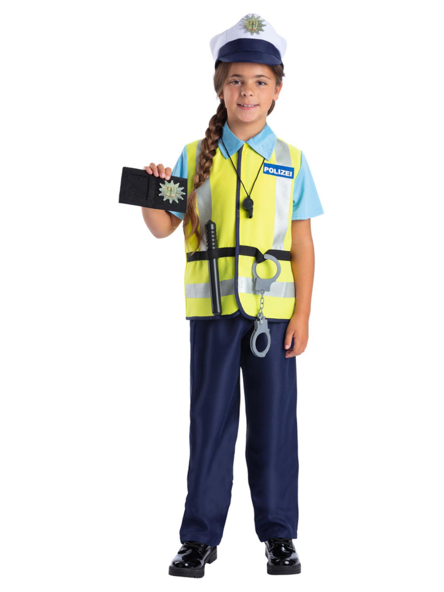 German Polizei Kit, with Top,Mock Vest,Hat&5 Piece - 1