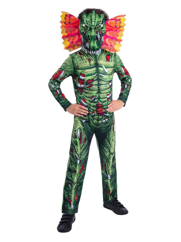 Light Up Zombie Dilophosaurus Dinosaur Costume - 2