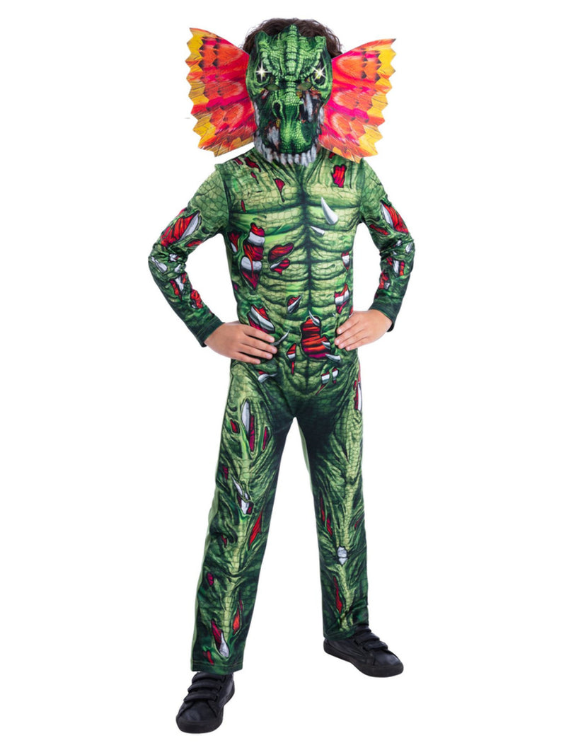 Light Up Zombie Dilophosaurus Dinosaur Costume - 1
