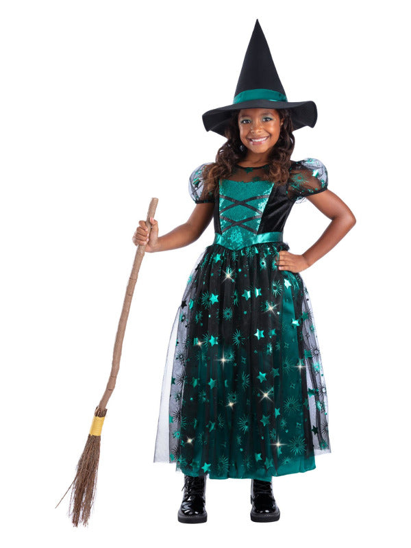 Emerald Witch Light Up Costume - 2