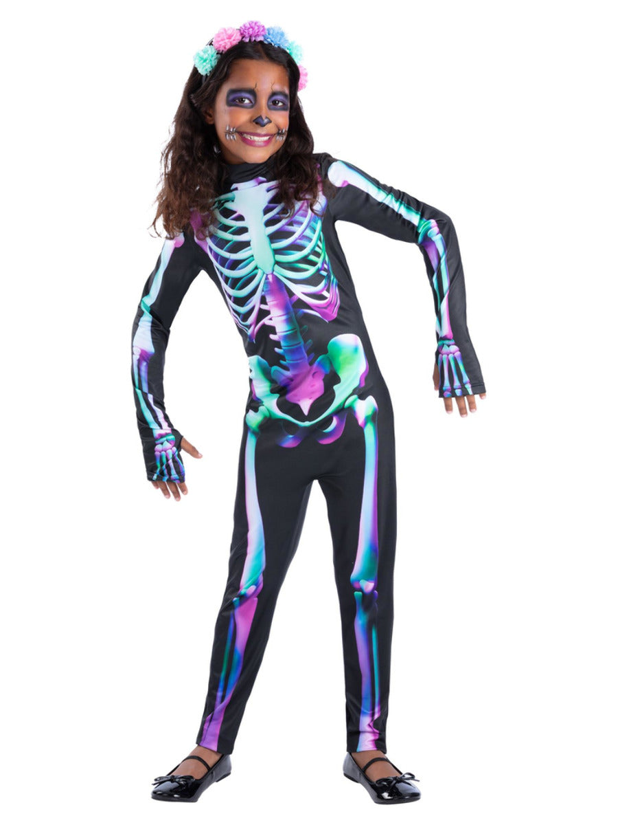 Bright Bones Skeleton Costume - 1