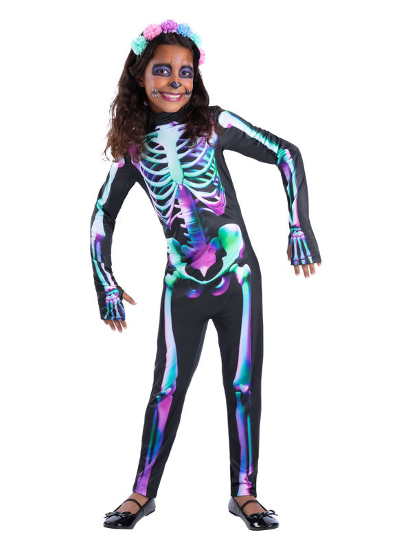 Bright Bones Skeleton Costume - 2