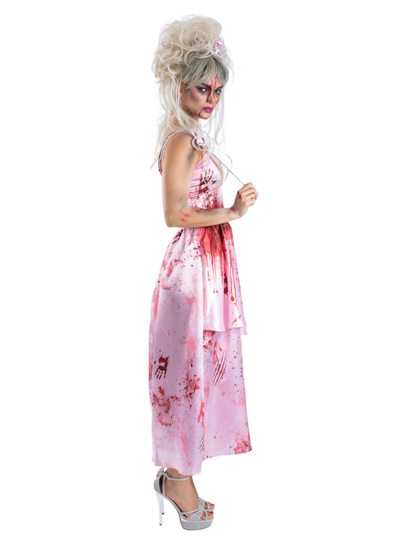Zombie Pink Princess Costume - 4