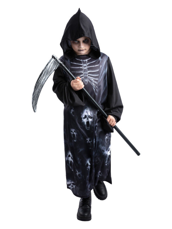 Screaming Reaper Costume, Unisex - 2