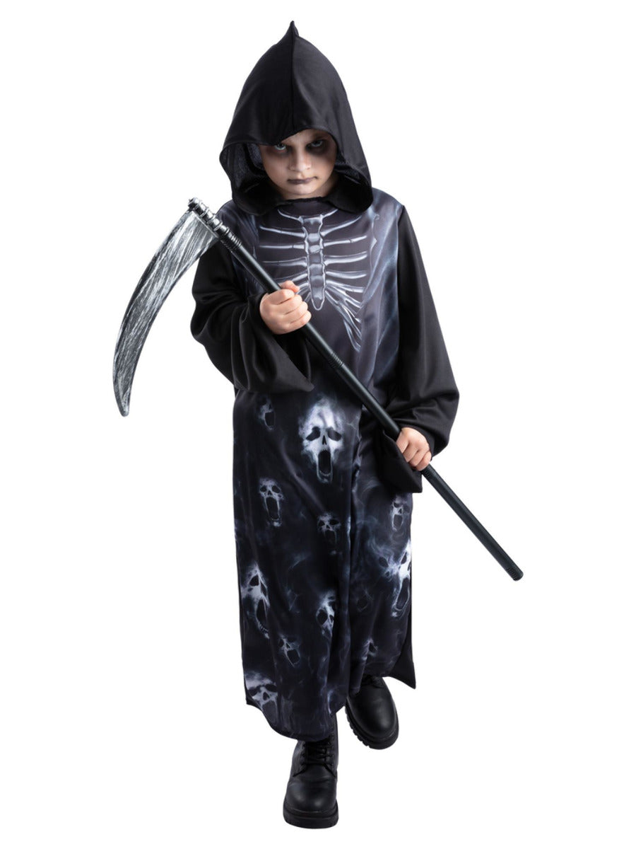 Screaming Reaper Costume, Unisex - 1